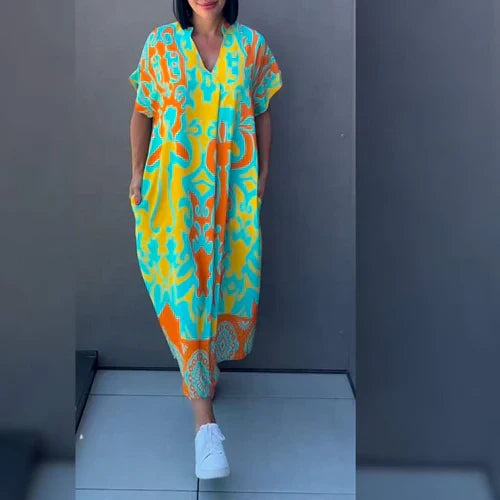 Elena™ - Robe florale élégante