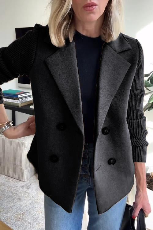 Alesia - Blazer chic et décontracté à boutons