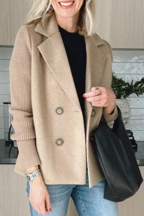 Alesia - Blazer chic et décontracté à boutons