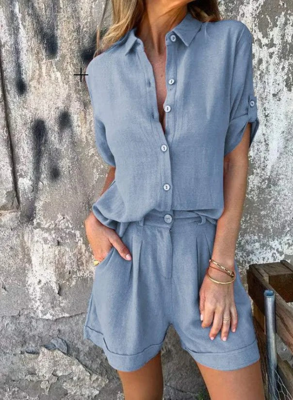 Lidia | Ensemble en lin respirant