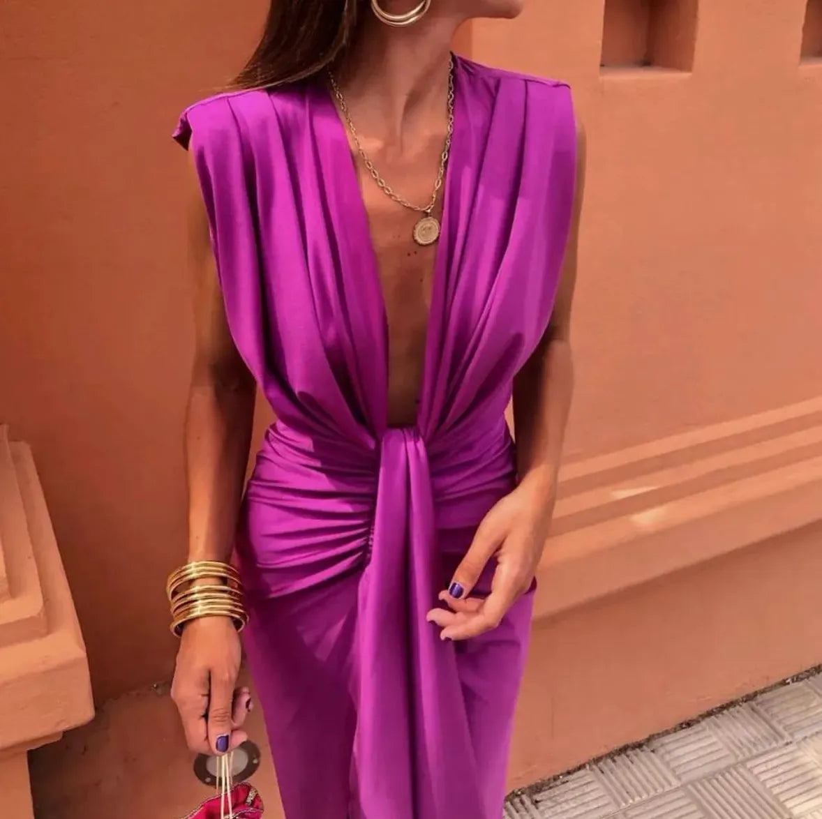 Amelia | Soft Pleats, Modern Elegance