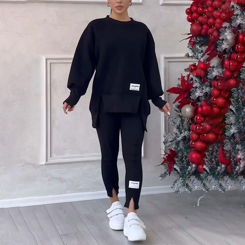 Ensemble Sweat-Shirt et Leggings décontracté pour femmes