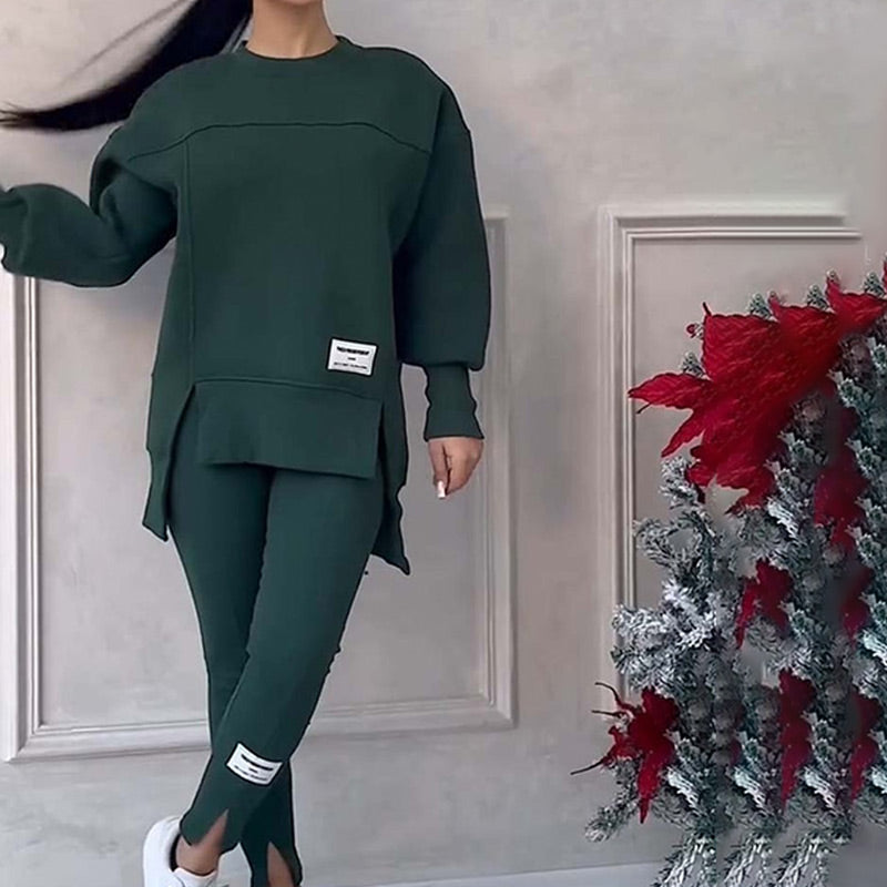Ensemble Sweat-Shirt et Leggings décontracté pour femmes