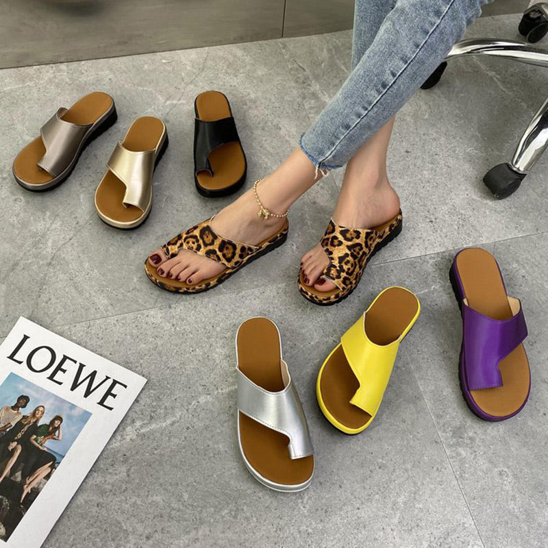 Sandales ouvertes confortables pour femmes