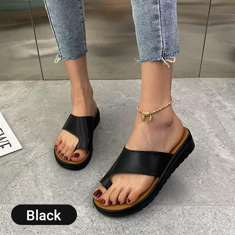 Sandales ouvertes confortables pour femmes