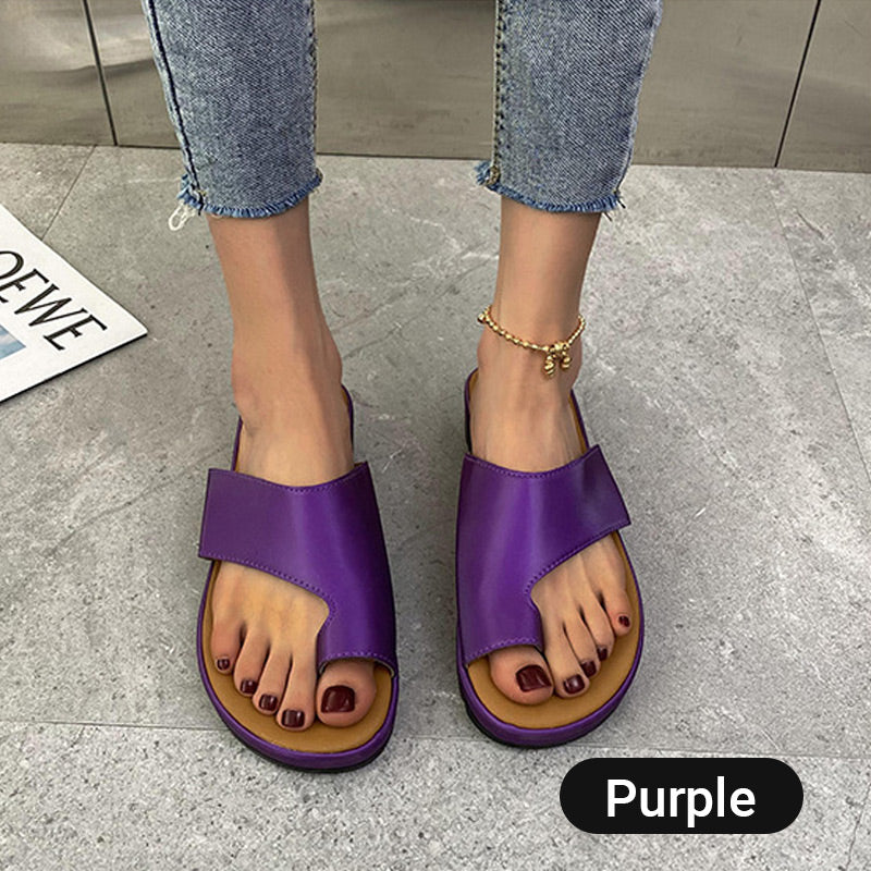 Sandales ouvertes confortables pour femmes