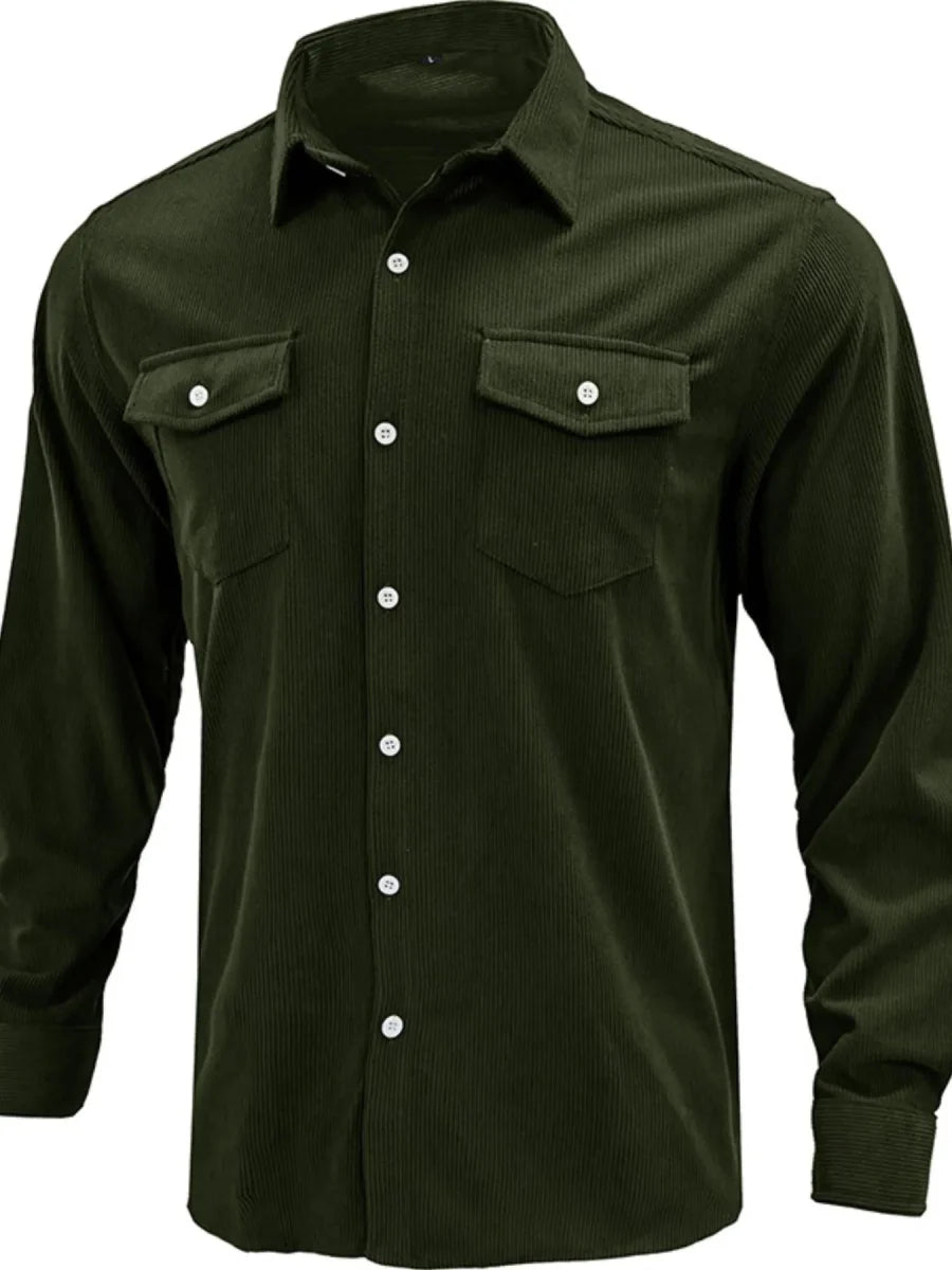Surchemise homme longue style urbain moderne