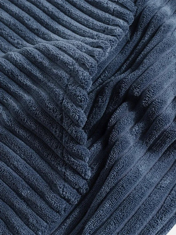 Sweat à capuche en velours côtelé vintage