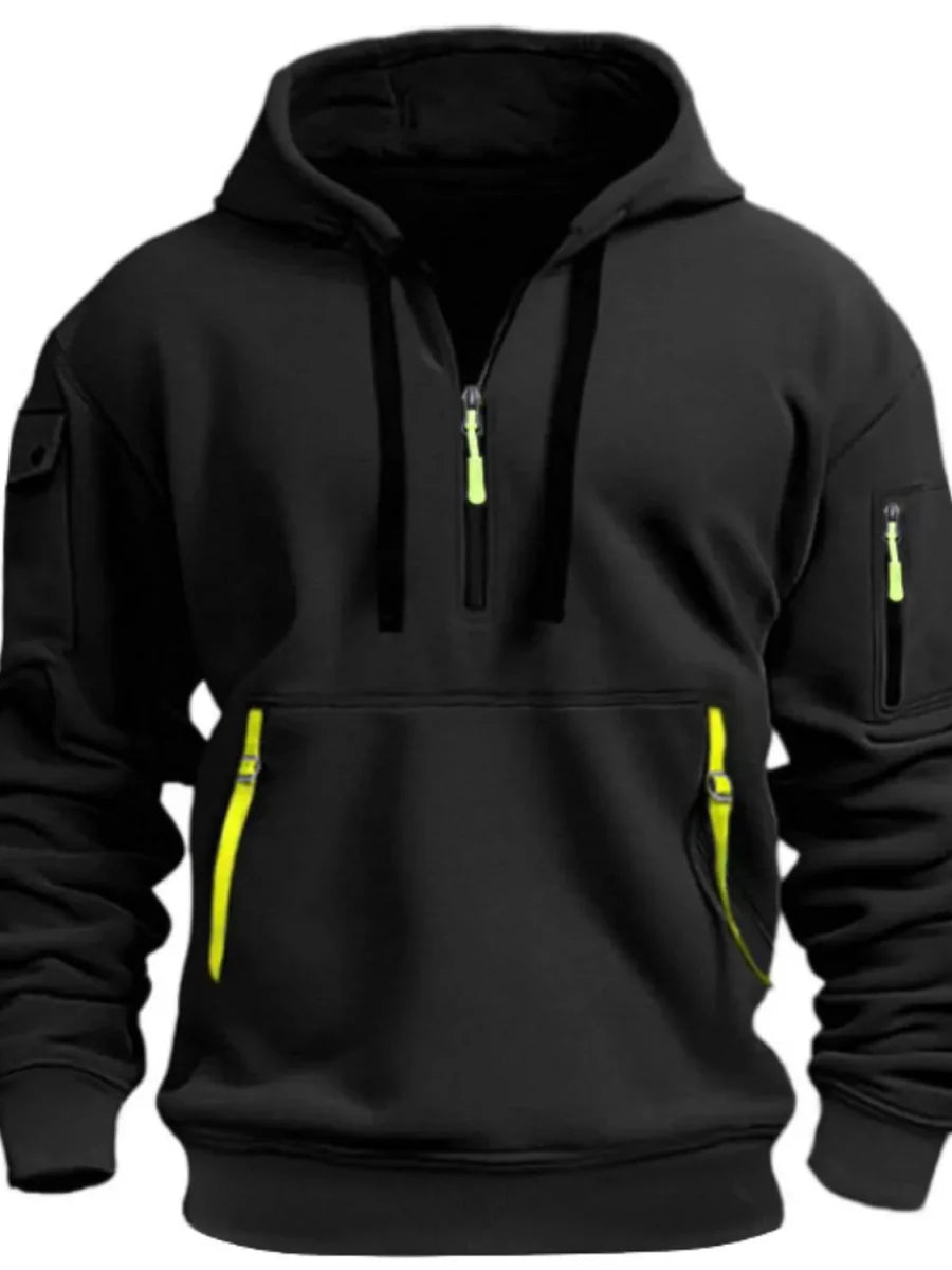 Sweat-shirt basique homme à col rond décontracté