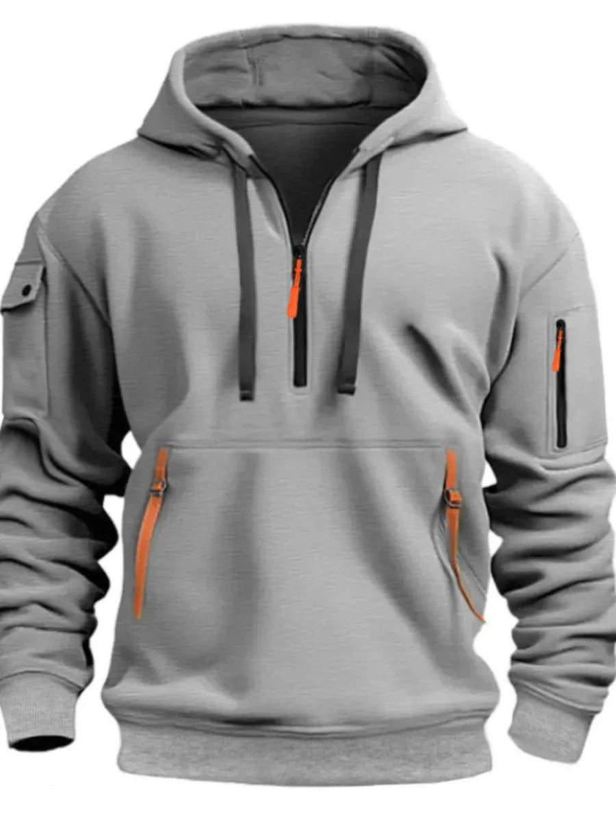 Sweat-shirt basique homme à col rond décontracté