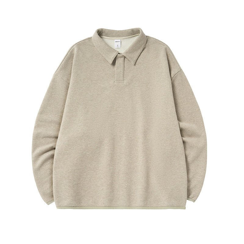 Sweatshirts unisexes haut de gamme à col polo et fermeture à glissière pour le confort et la chaleur au quotidien.