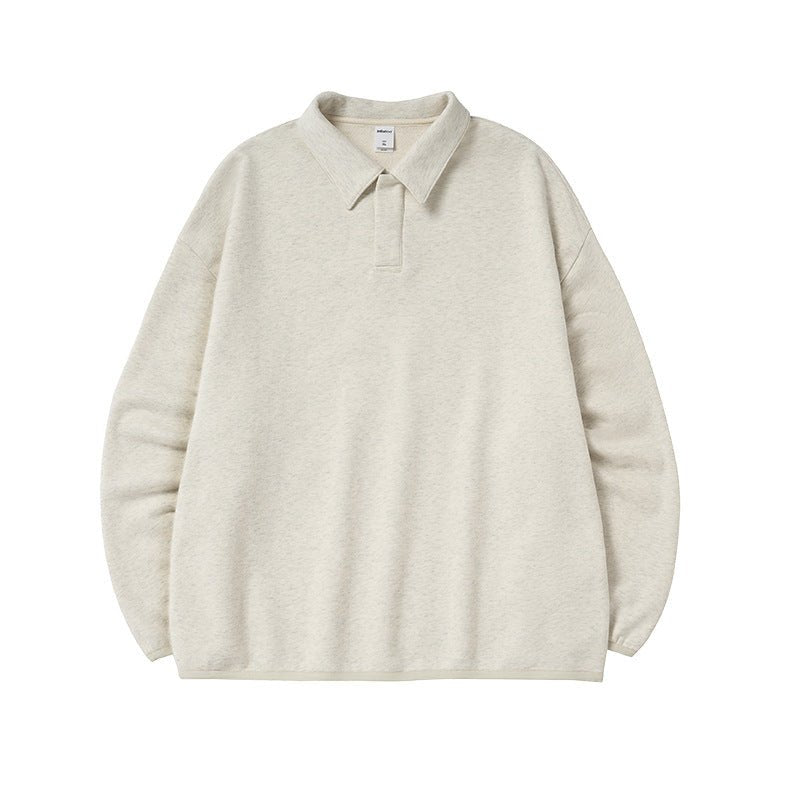 Sweatshirts unisexes haut de gamme à col polo et fermeture à glissière pour le confort et la chaleur au quotidien.