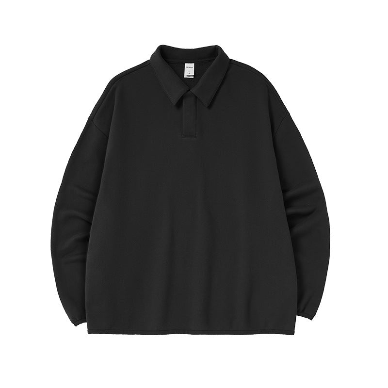 Sweatshirts unisexes haut de gamme à col polo et fermeture à glissière pour le confort et la chaleur au quotidien.