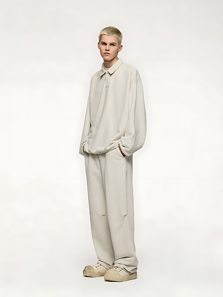 Sweatshirts unisexes haut de gamme à col polo et fermeture à glissière pour le confort et la chaleur au quotidien.