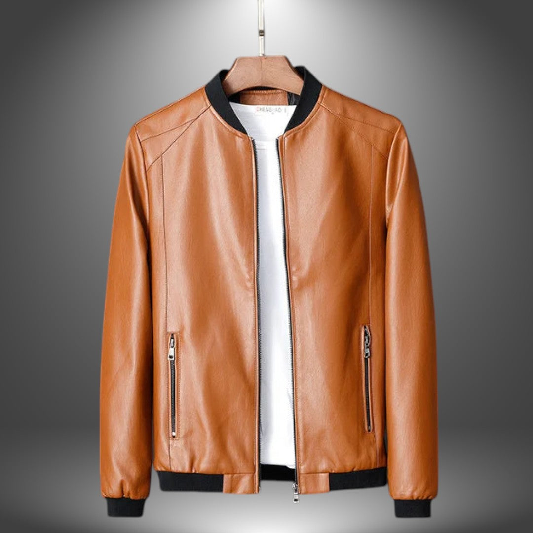 BARTOLI™| Veste en Cuir Artisanale d'Été