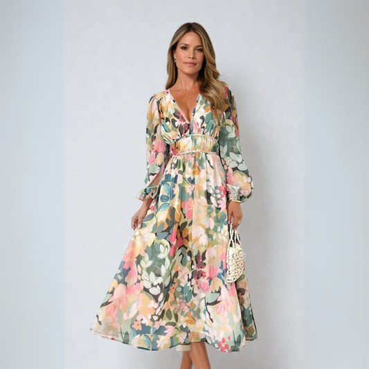 Elvira - Longue robe bohème