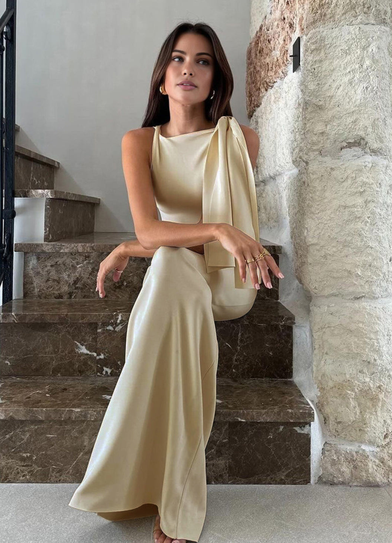 Abir | Robe D'été Elégant Pour Femmes | Maxi