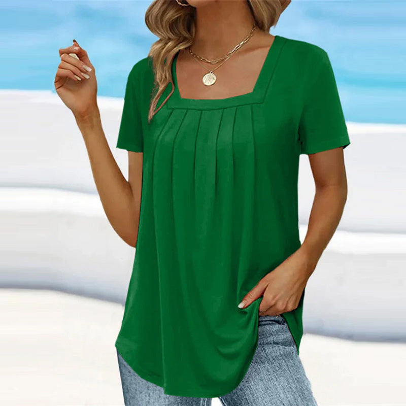 Athena™ - Blouse plissée