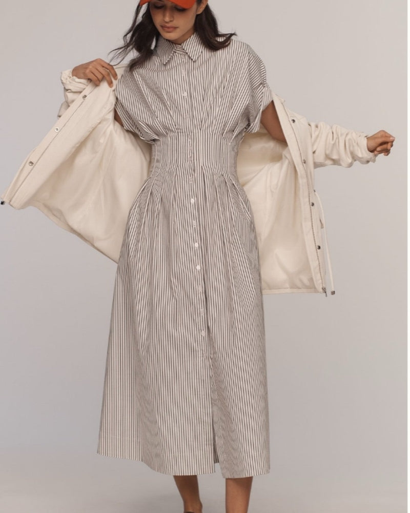 ADORINA - ROBE MIDI ÉLÉGANTE