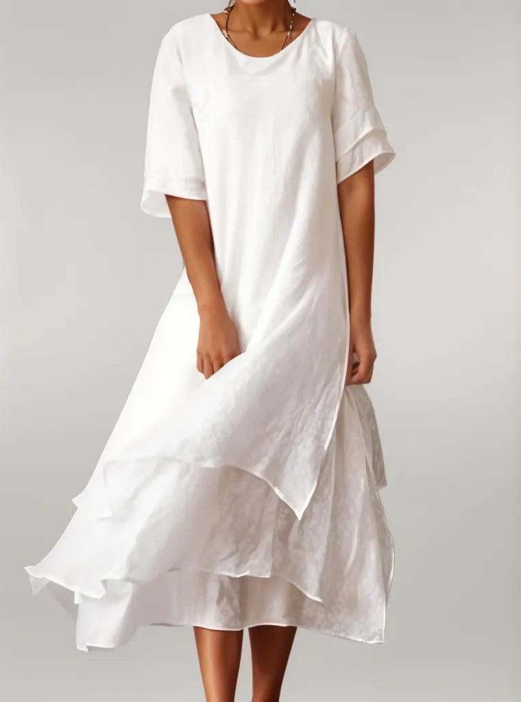 ELOISE | Robe Longue en Coton