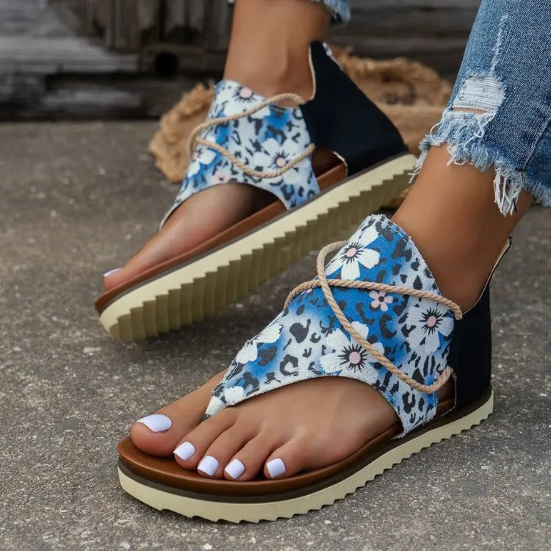 Abiyya | Sandales d’été orthopédiques pour Femmes | Chaussons