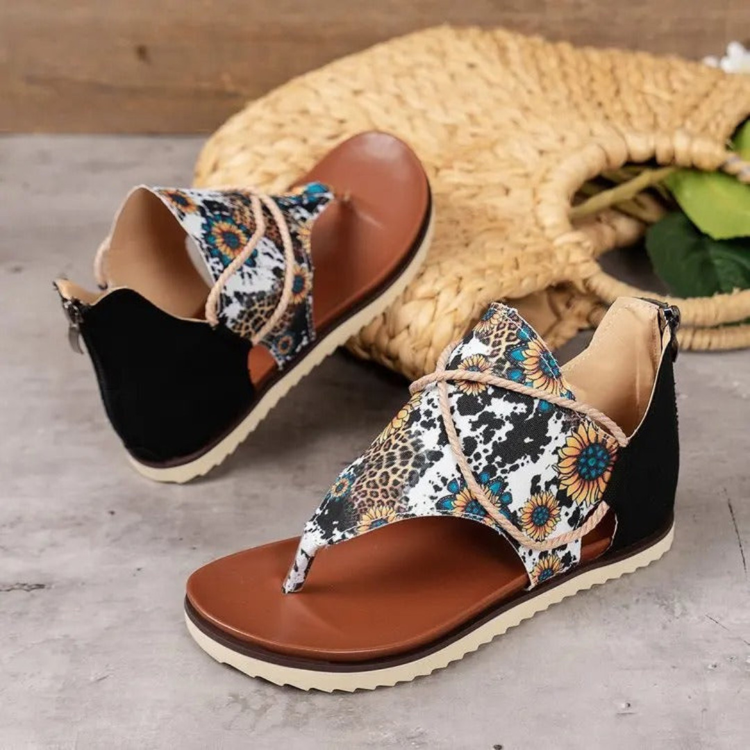Abiyya | Sandales d’été orthopédiques pour Femmes | Chaussons