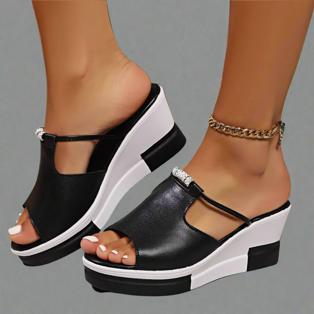 Zunfrida | Sandales orthopédiques à talons hauts premium