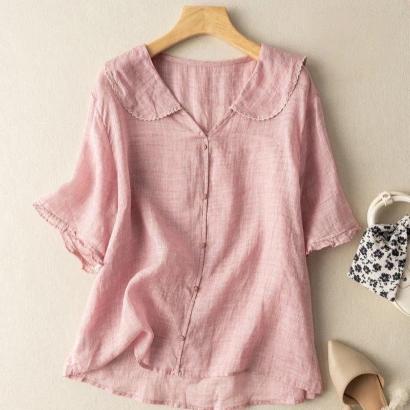 Adele | Blusa di lino leggera