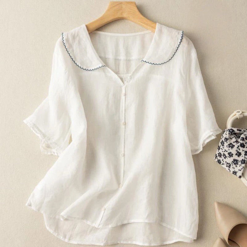 Adele | Blusa di lino leggera