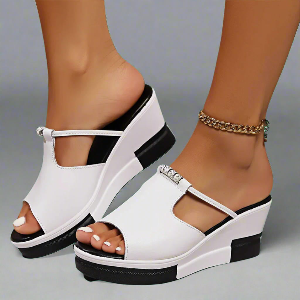 Zunfrida | Sandales orthopédiques à talons hauts premium