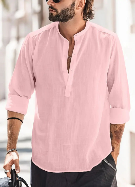 Adriel | Manche Longue Pour Hommes | Chemise
