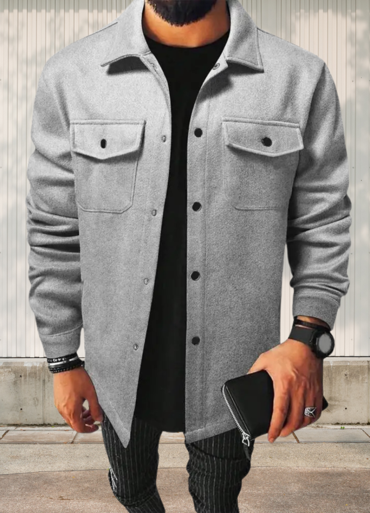 Adonis | Veste Tendance Pour Homme | Noir