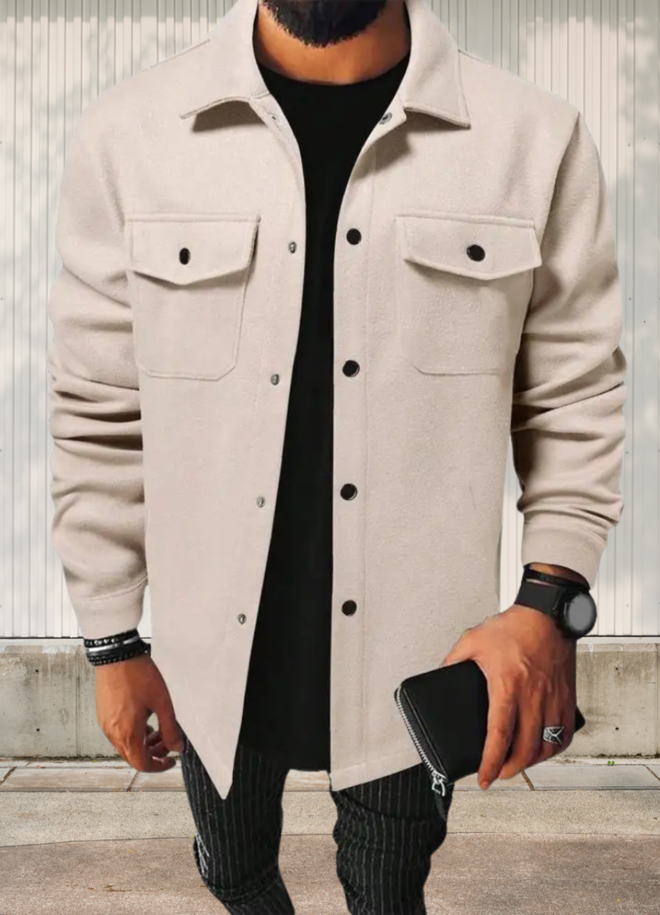 Adonis | Veste Tendance Pour Homme | Noir