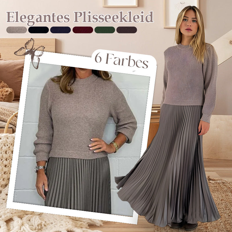 Sophie | Robe longue élégante à plis