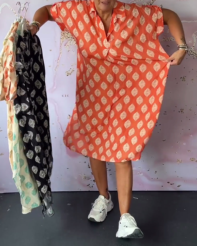 Dinie | Robe de printemps à manches longues