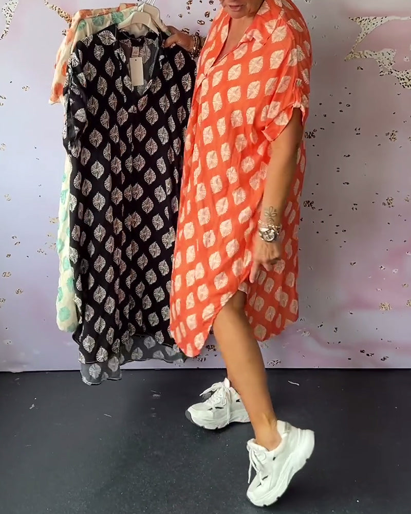 Dinie | Robe de printemps à manches longues