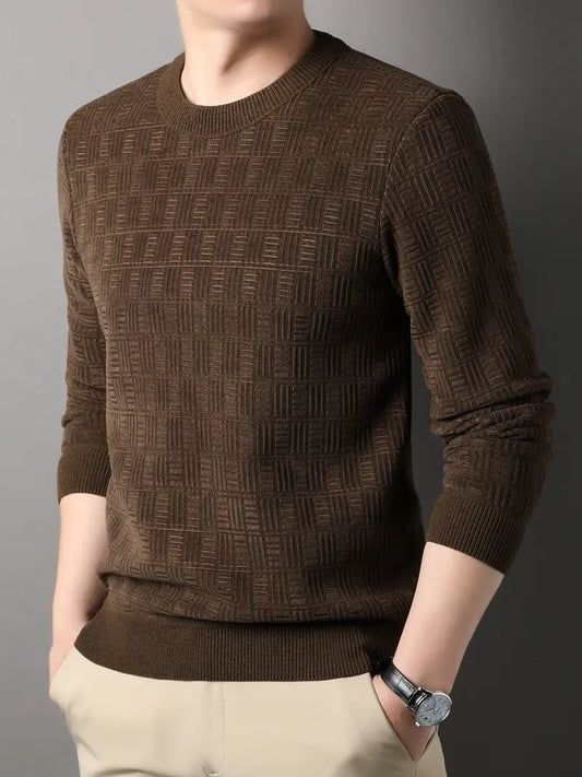 Yves Pull Homme – Luxe Intemporel et Confort Sophistiqué