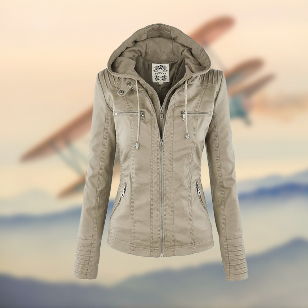 McPhee™ - Veste en cuir végétal