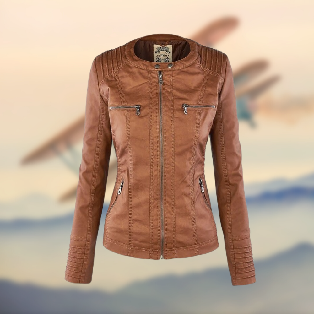 McPhee™ - Veste en cuir végétal