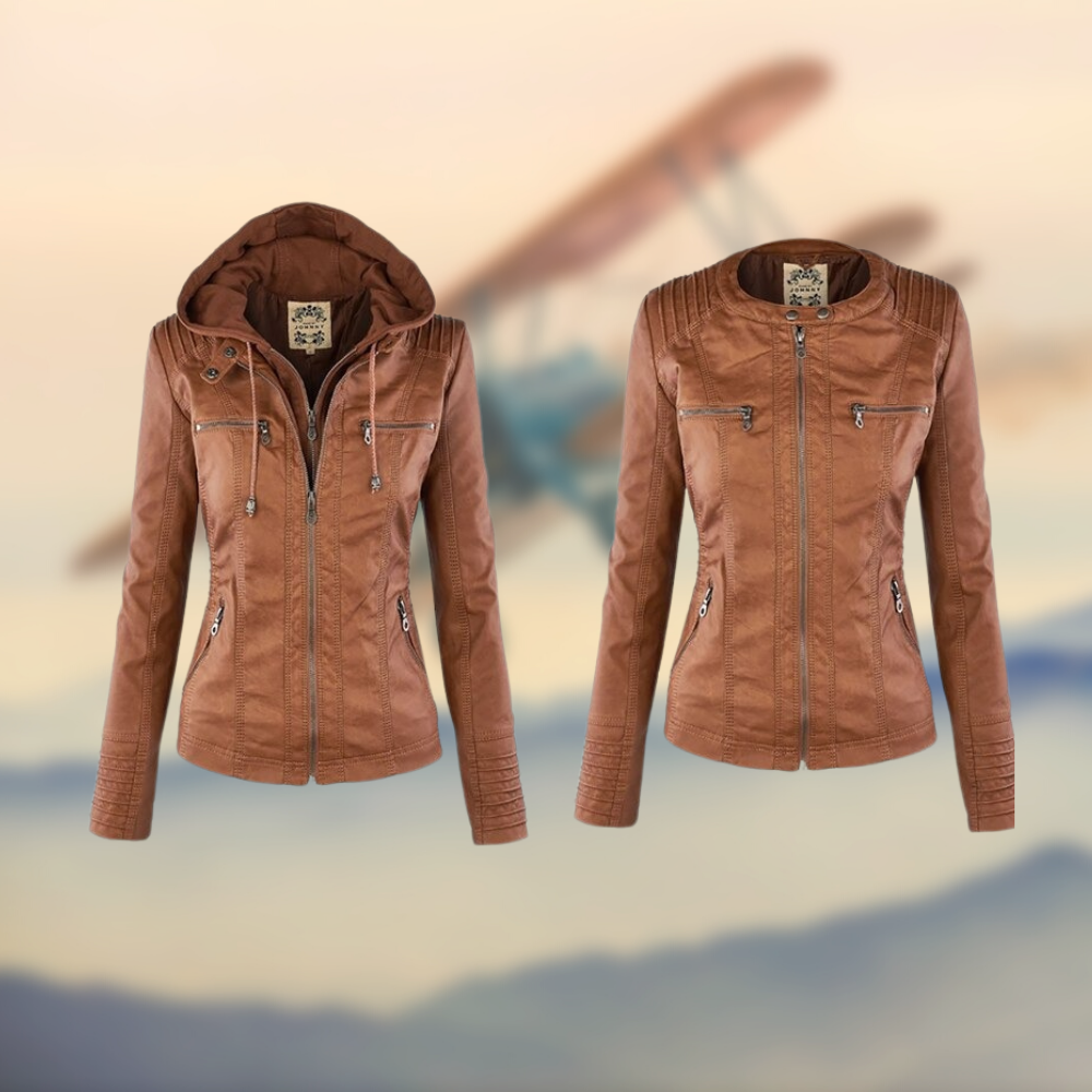 McPhee™ - Veste en cuir végétal