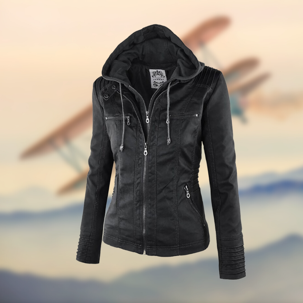 McPhee™ - Veste en cuir végétal