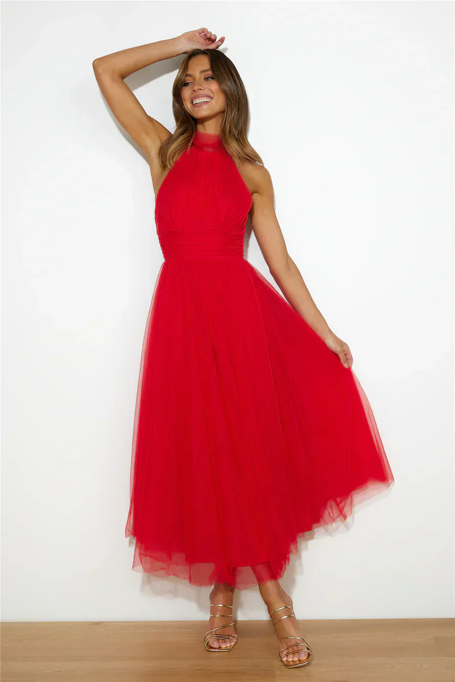 Sadie | Robe longue en fin tissu