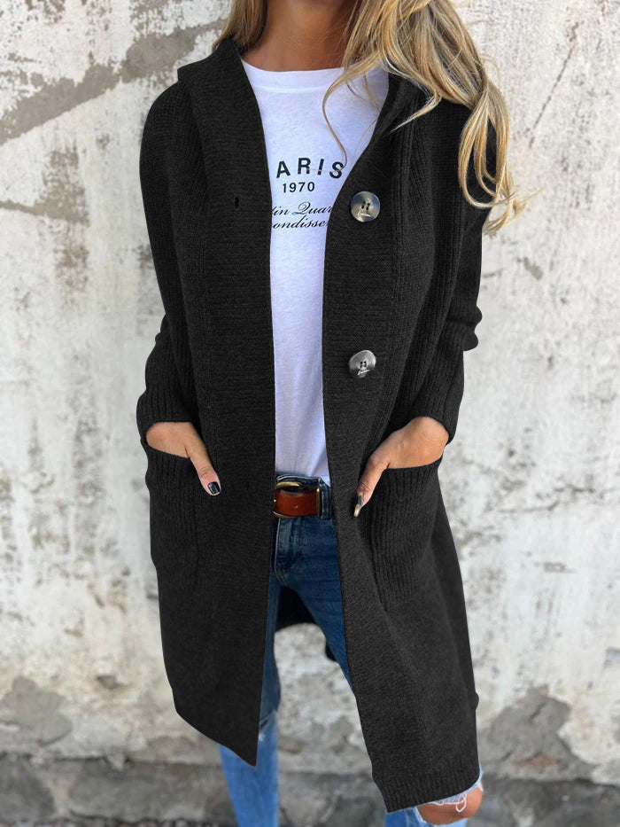 Frida | Gilet Long en Tricot