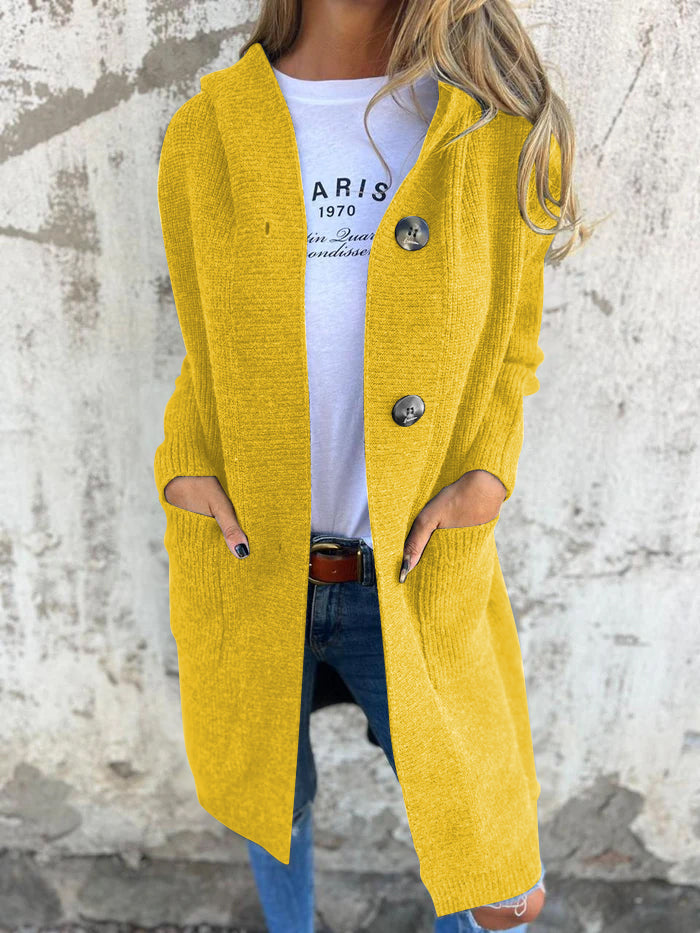 Frida | Gilet Long en Tricot