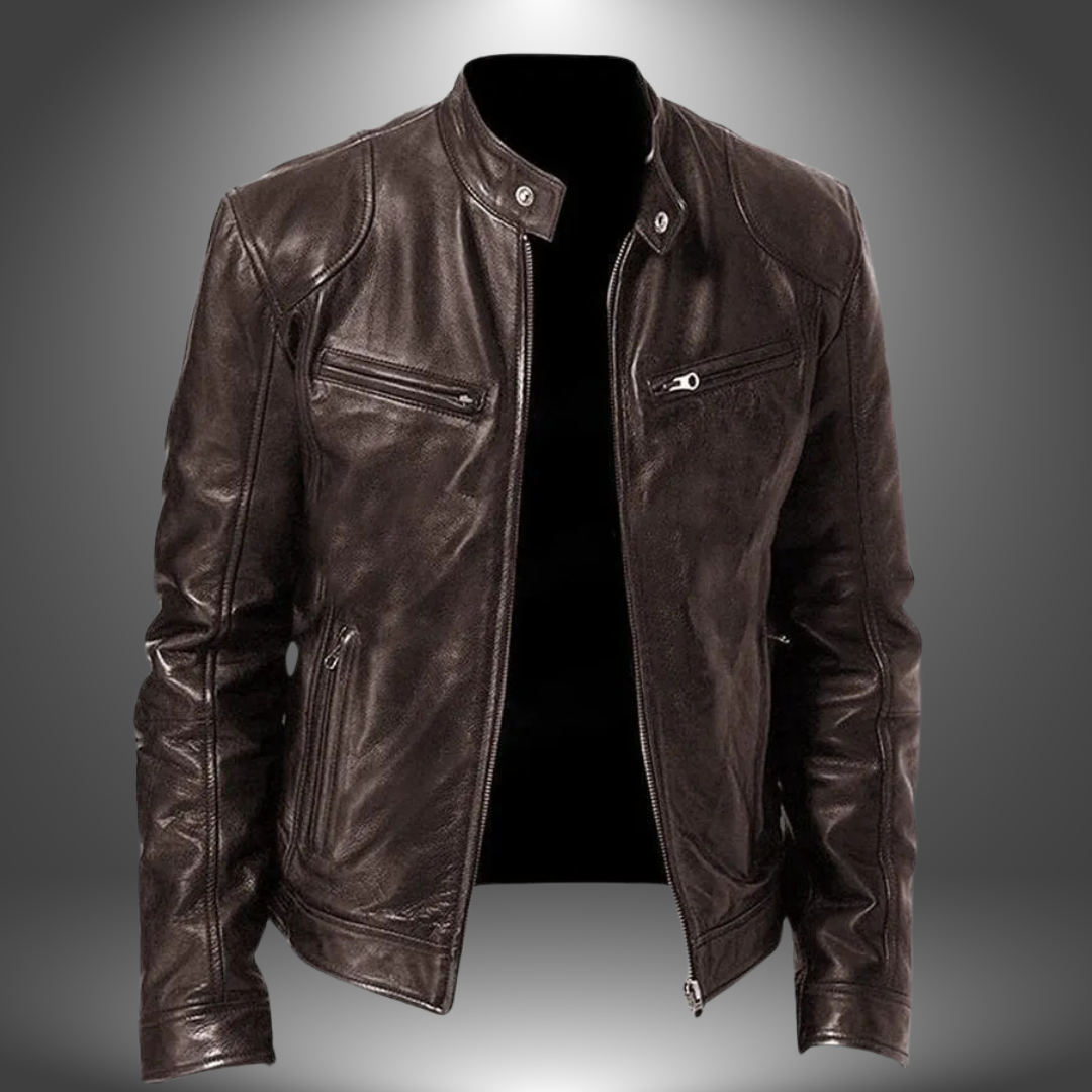 Bartoli™ | Veste en cuir faite à la main pour homme