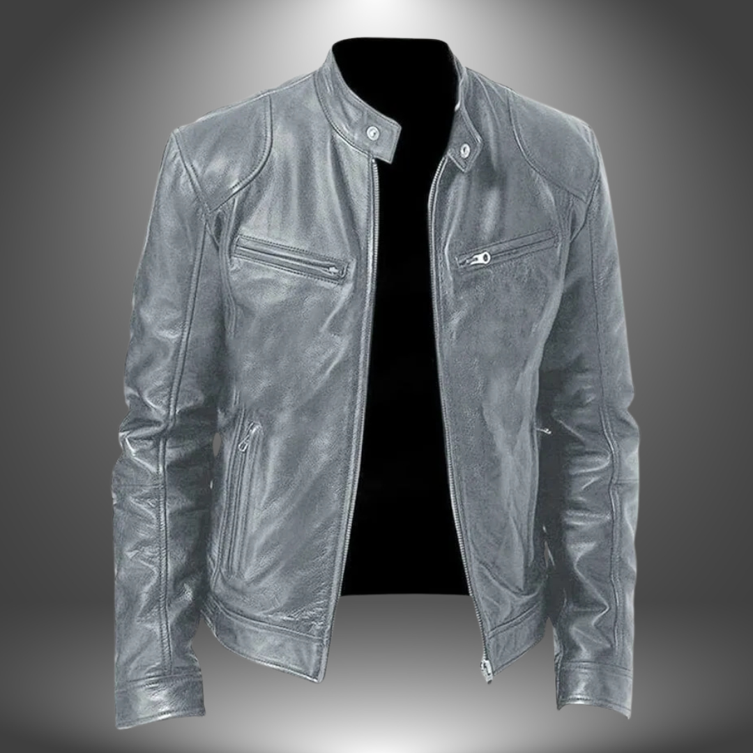 Bartoli™ | Veste en cuir faite à la main pour homme