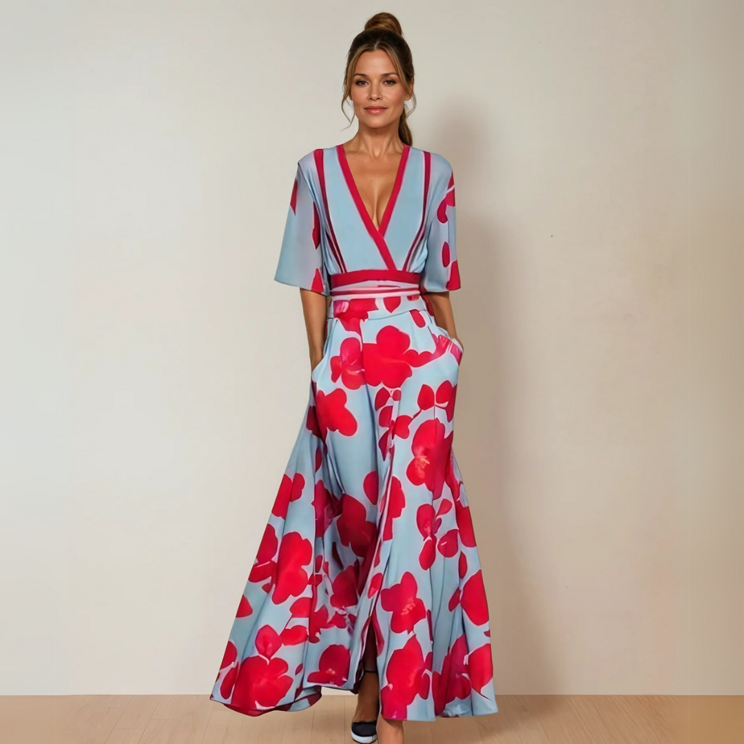 Amara | Robe florale intemporelle