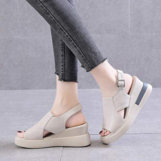 Alba | Sandales à plateforme avec bride cheville pour Femmes | Sandals