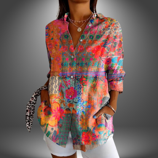 Nicole | Blouse Premium avec Imprimé Floral