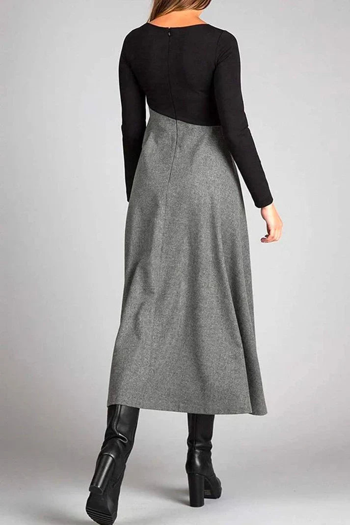Zayna | Robe printanière élégante à manches longues pour femmes